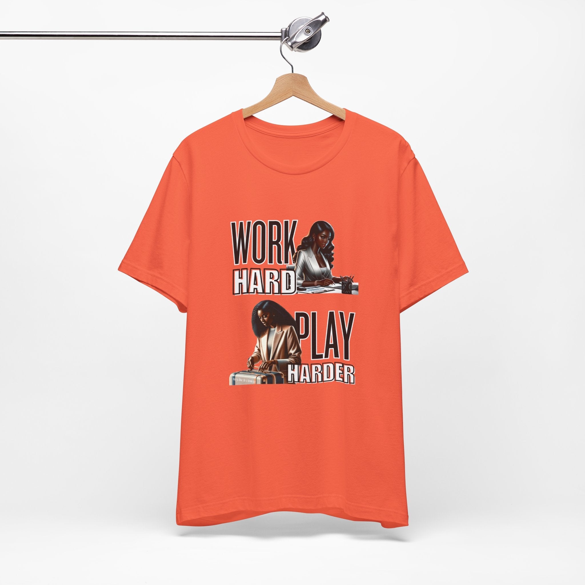 Work Hard Play Harder Short Sleeve Tee